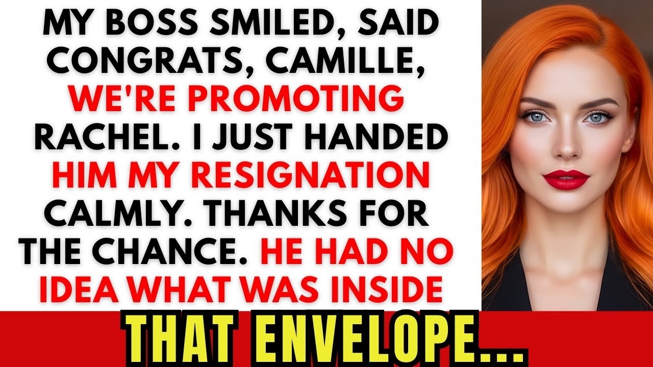 My Boss Promoted My Lazy Coworker Instead of Me. Then He Read the Last Line of My Resignation…