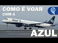 Como é Voar com a Azul de Guarulhos para Brasília no Espaço Azul | AZU 2925 | Embraer E195