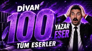 Divan 100 Yazar - Eser | TÜM ESERLER | Rüştü Hoca