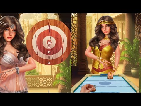 Emperor Conquer your Queen mini game with Yasmina Darts and Puck