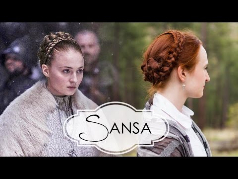 Game of Thrones - How To for Sansa's Winterfell Wedding Updo