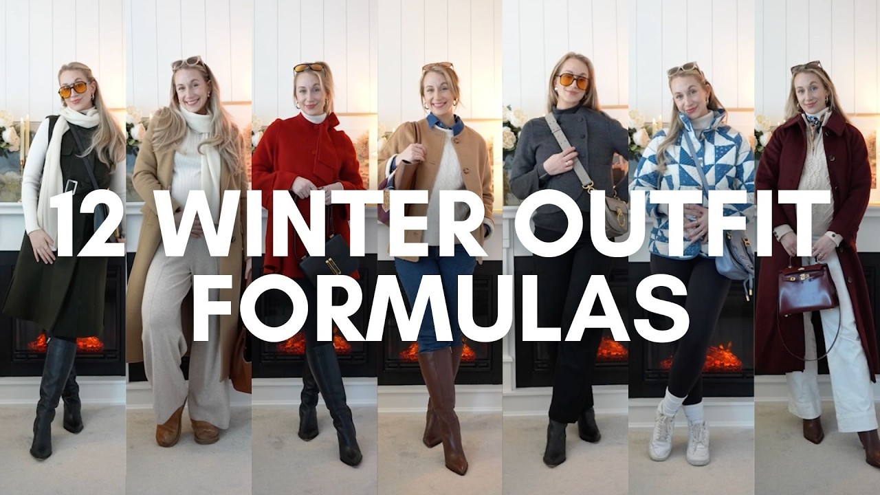 15 ELEGANT WINTER OUTFIT FORMULAS  Shop Your Own Wardrobe