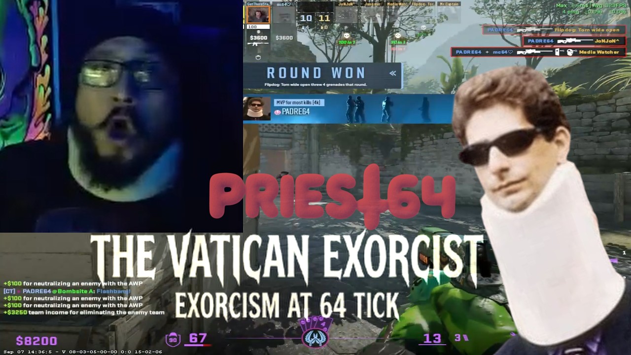 ✝️THE VATICAN EXORCIST: PRIEST64 (BEST FRAGS OF THE YEAR) ✝️
