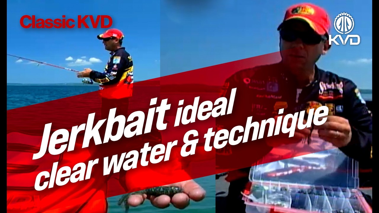 Tube Fishing with a Jig Head – Jerkbait Fishing on Clear Water