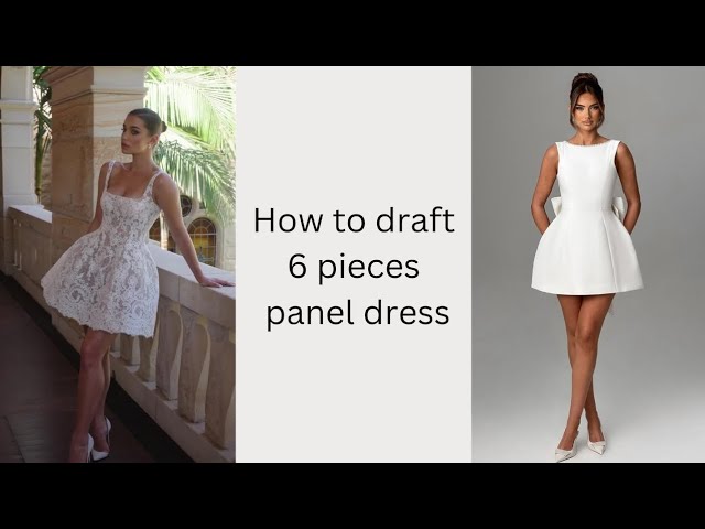 green emerald velvet dress PANEL DRESS (PDF)  Puff and Pencil