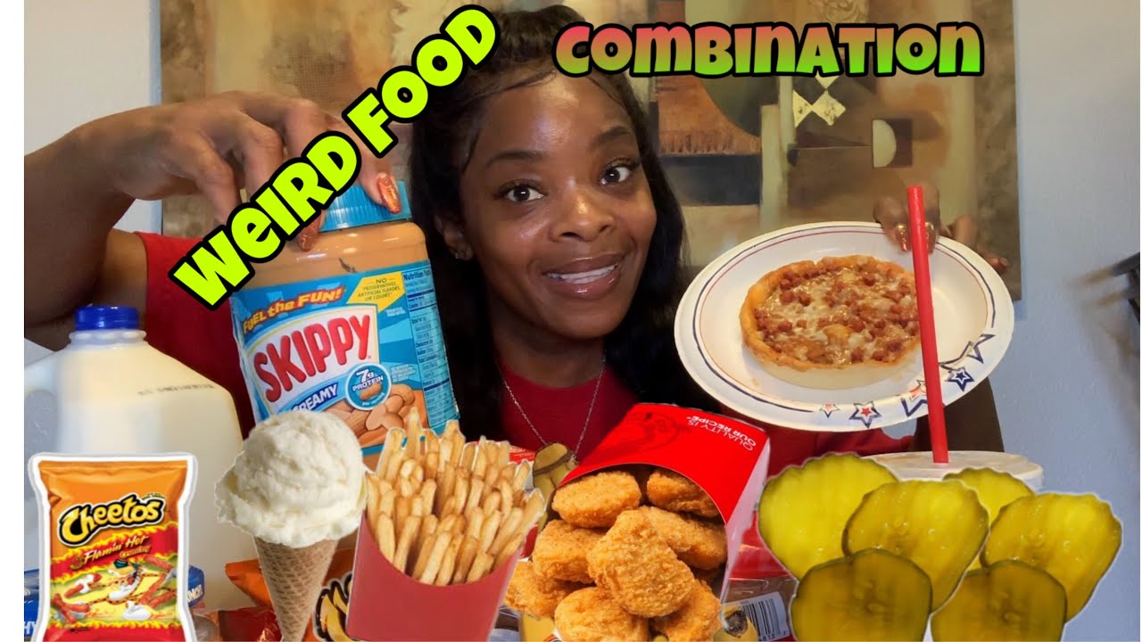 WEIRD FOOD COMBINATIONS! EATING SHOW - YouTube