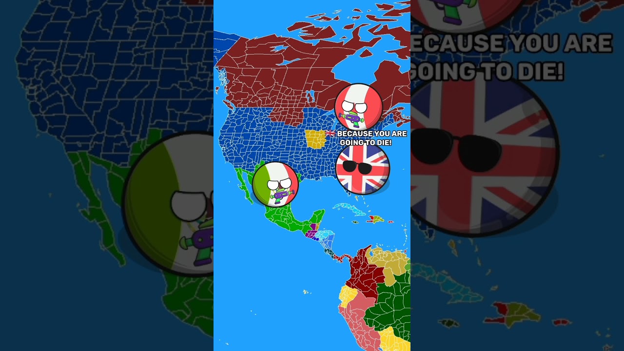 Countries in a nutshell|Canada Mexico And Uk Vs USA|Ohio State|The Great Ohio 