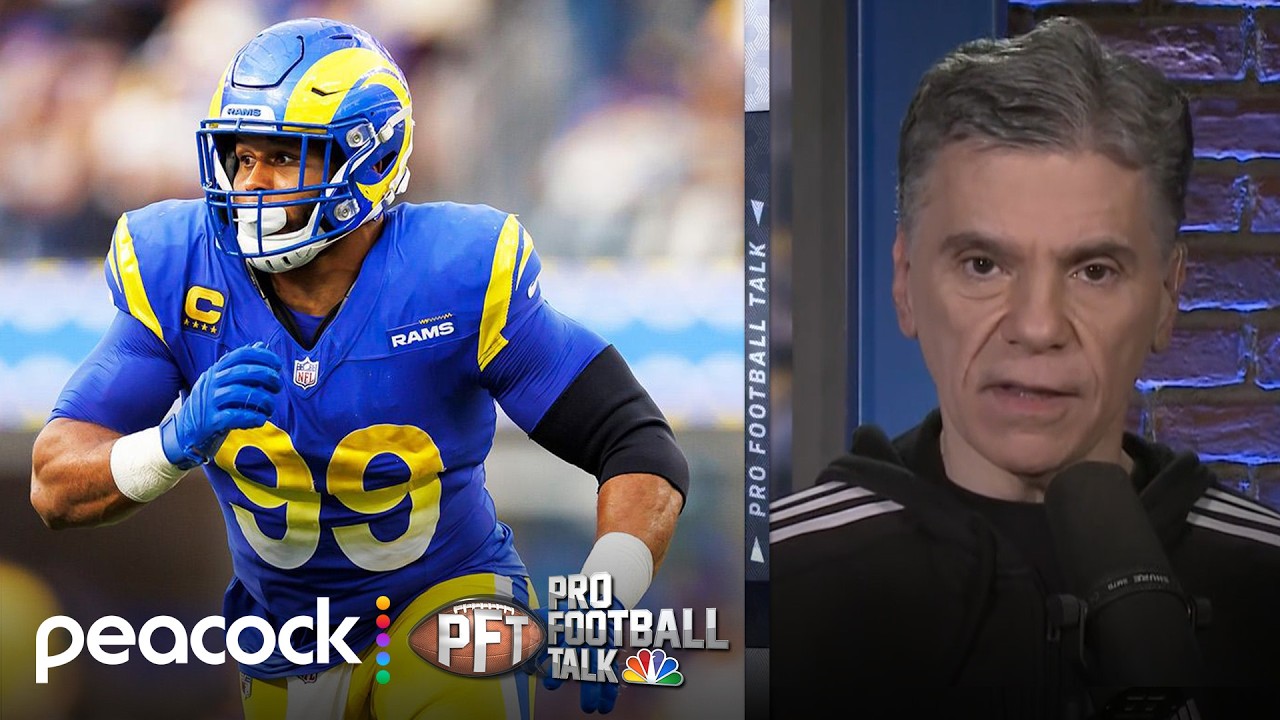 Questions still surround Aaron Donald’s potential return to Rams | Pro Football Talk | NFL on NBC