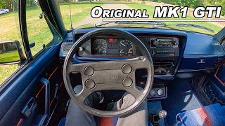 Driving the Iconic Hot Hatch  1984 Volkswagen Mk1 Rabbit GTI POV Drive (Binaural Audio)
