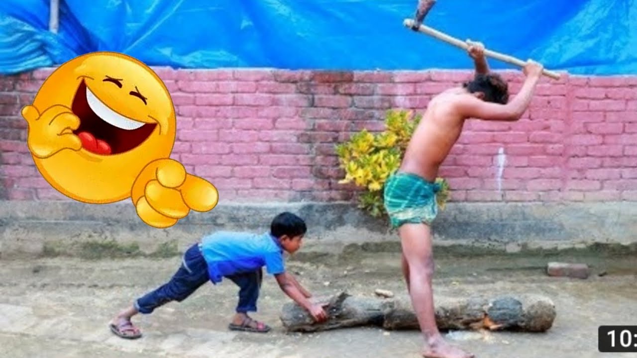New Funny Tree Pulling Prank | Village Comedy Video | Hapta Tv | By Funny Bazz