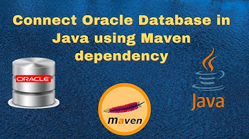 How to Connect Oracle database using Maven dependency.