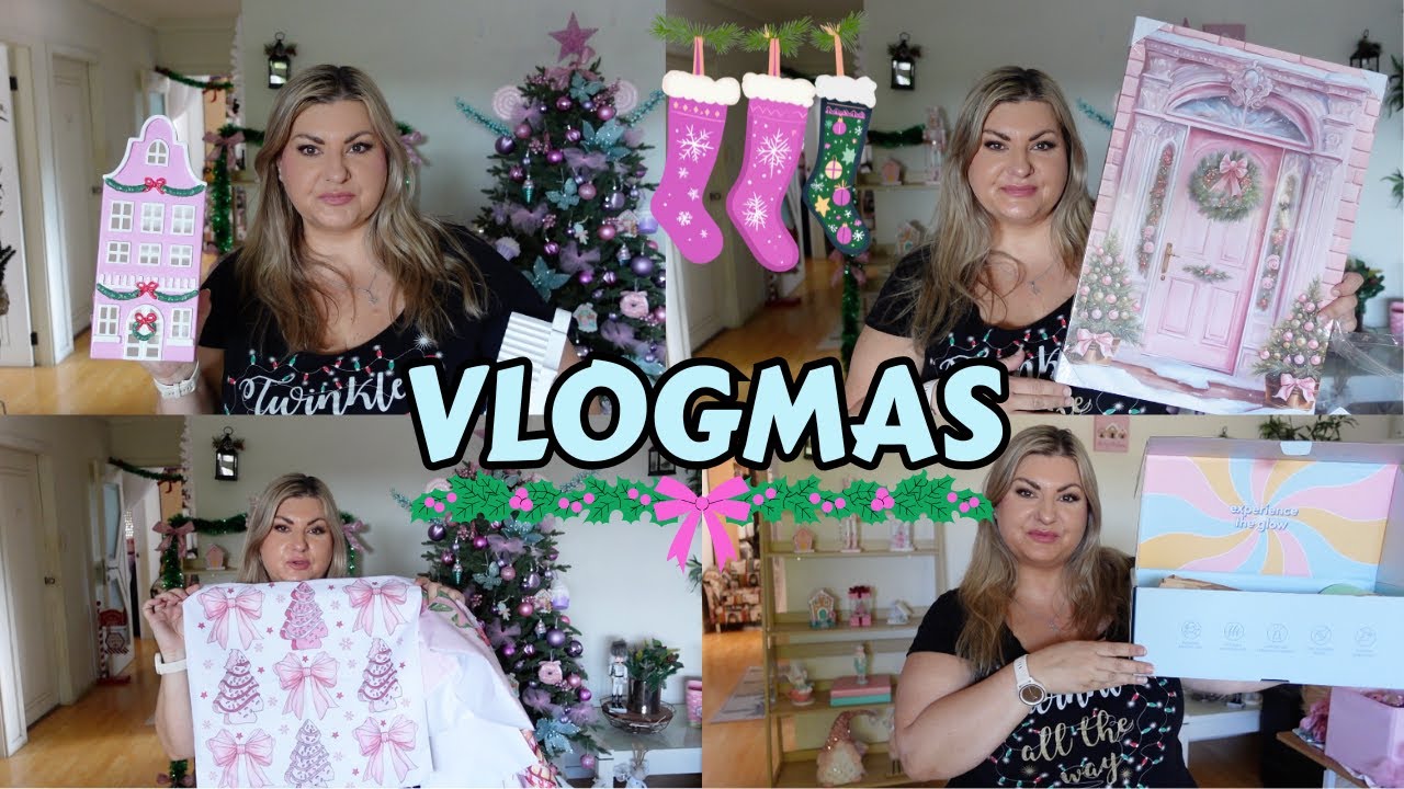 Putting up the tree and full Christmas decor tour - VLOGMAS - YouTube