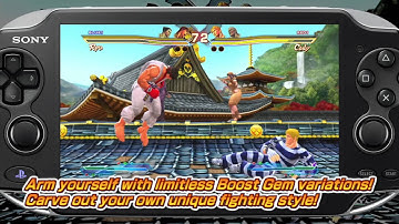 Street Fighter X Tekken Vita - TGS Trailer