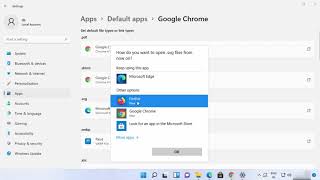 how to make chrome or firefox the default browser on windows 11