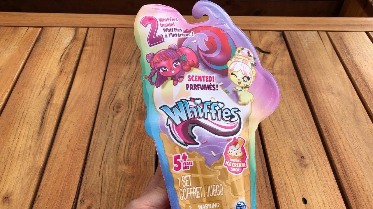 Smells so good! New Whiffies Scented Surprise Toys! 