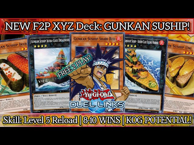 gunkan yugioh deck Yu-Gi-Oh! Suship Shari Red - POTE-EN026 - Common What cards should I add