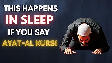 ALLAH SENDS THIS WHEN WE SAY AYAT-AL KURSI !