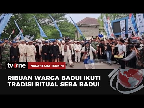 Masyarakat Suku Badui Mengunjungi Pendopo Bupati | Nusantara Terkini tvOne