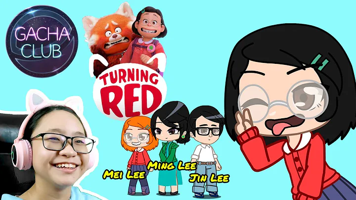 Turning Red in Gacha?!! - I made Meilin in Gacha C...