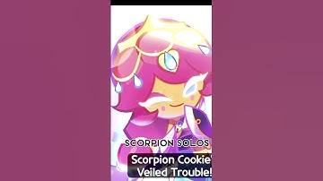 Scorpion Cookie vs Centipede Cookie