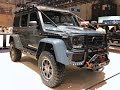 BRABUS STAND !! INSANE !! 4x4 squared -  Geneva Motor Show 2018 - Walk around !