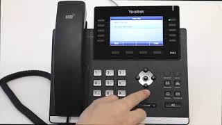 Yealink T46S Voicemail Setup screenshot 4