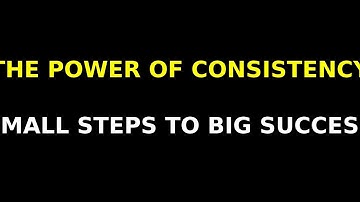 The Power of Consistency: How Small Steps Lead to Big Success | Motivational Speech by Lisa Nichols