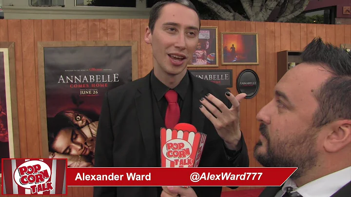 Popcorn Talk at the Annabelle Comes Home Red Carpe...