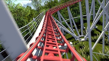 Meisho Inspired Jet Coaster 1 - Preview POV - NoLimits 2 Roller Coaster Simulation