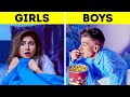 GIRLS vs BOYS || A real difference and other funny stories by 5-Minute Crafts LIKE