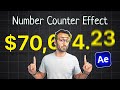 Animate numbers like ali abdaal after effects hindi tutorial  2024