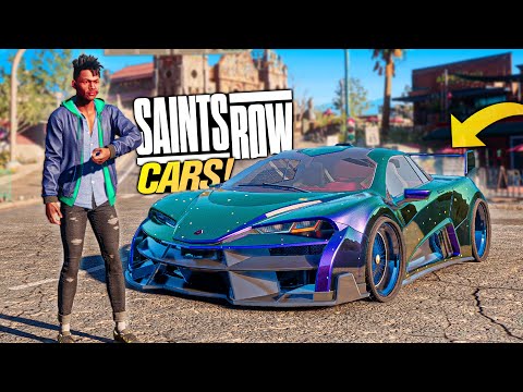 The Cars & Customization of Saints Row 2022!