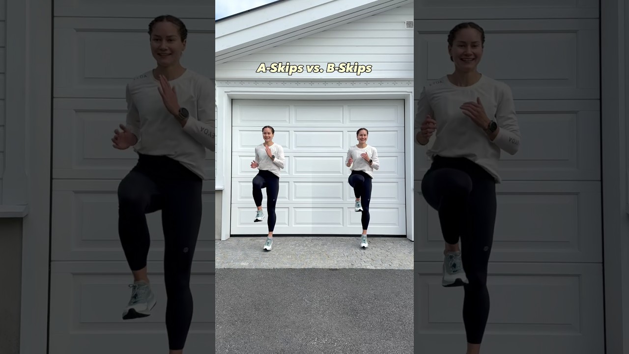 A-Skips vs. B-Skips 🏃‍♀️ #runningdrills