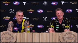 2019: Grand Final Richmond v GWS Press Conference Post Match