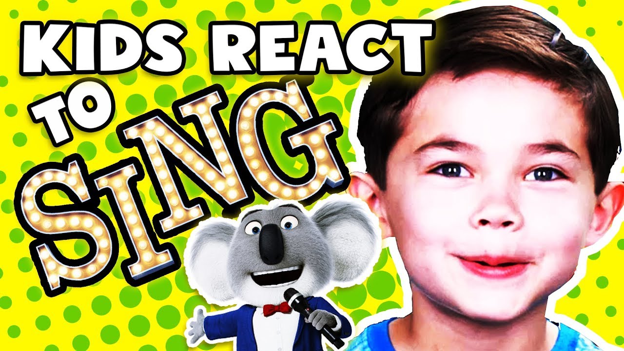 KIDS REACT to SING (Animated Film) ~ Funny Children Reactions to 2016