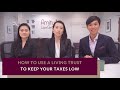 【如何合理地利用生前信託避稅】How to use your Living Trust to keep your taxes low | #AskAmity Episode 81