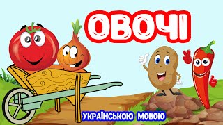 Овочі Українською Мовою Для Дітей