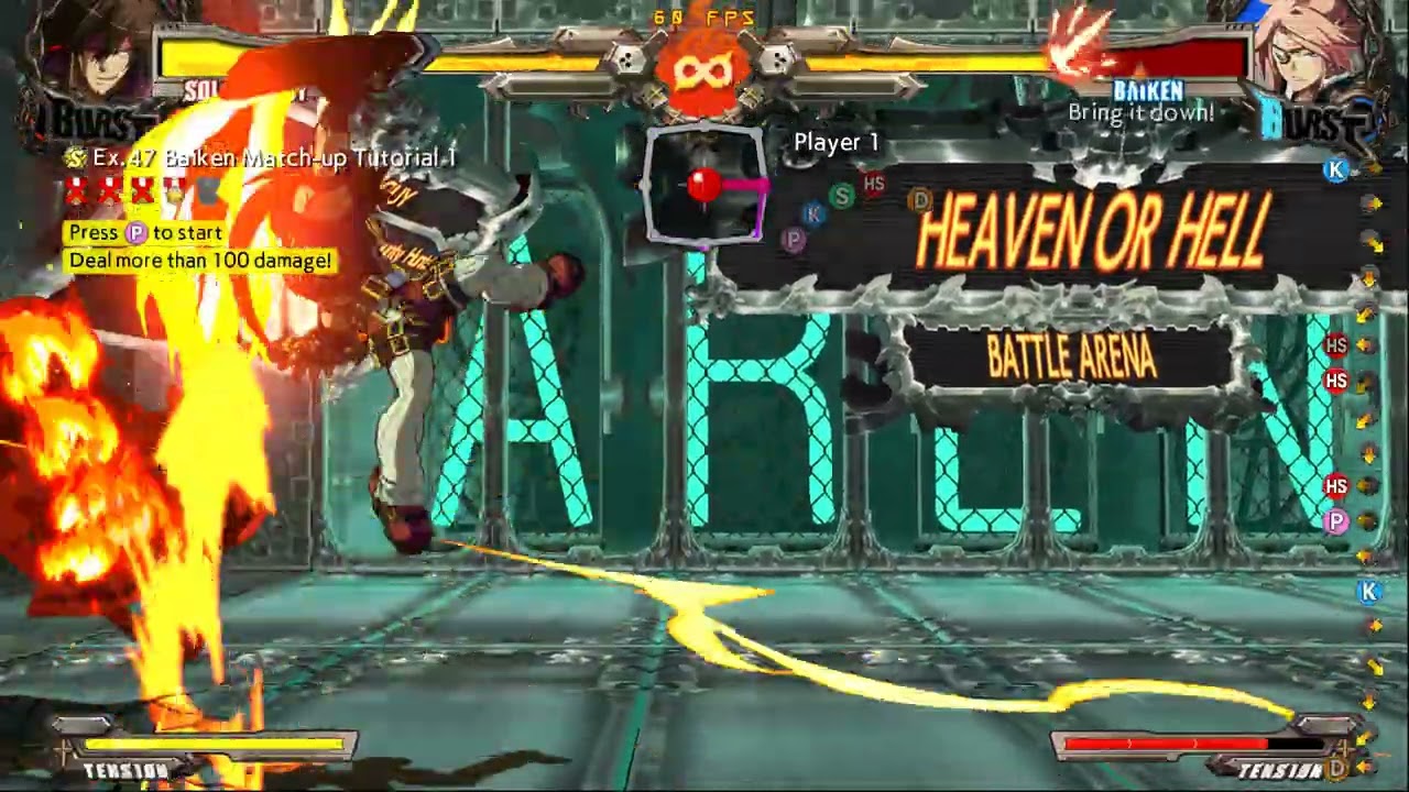 Ex.47 Baiken Match-up Tutorial 1