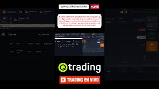 Operando con el BOT en VIVO #233 // #shorts #trading #tradingenvivo #botdetrading #iqoption #exnova