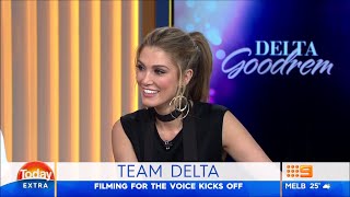 Delta Goodrem - Today Extra (7 March 2016)
