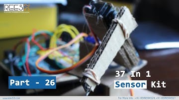 Display the Counter Values of Analog Hall Sensor Module and Push Button Module - PART 26