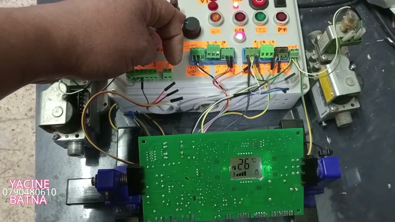 Réparation carte mère chaudière Immergaz HDIMS36 IM02