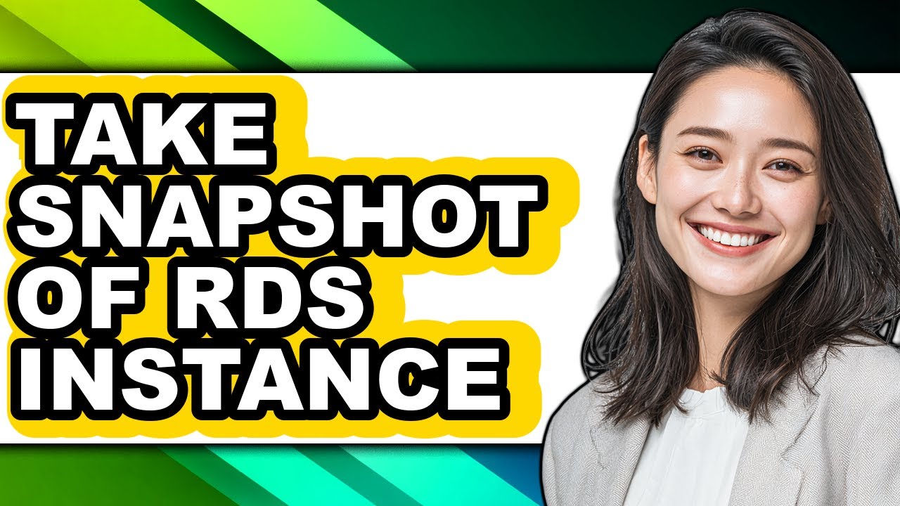 How to Take Snapshot of Rds Instance (easy Method) - YouTube