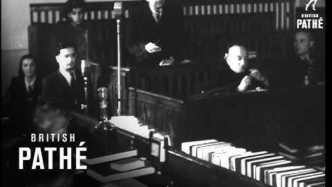 Josef Buhler, Ex Premier On Trial AKA Josef Buhler On Trial (1948)