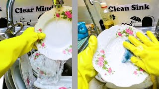 POV Washing Dishes 🍽️🧼 | Archived Plates Turn Crystal Clean 🫧🕰️ screenshot 2