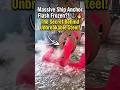 Massive Ship Anchor Flash Frozen?! ⚓🔥 The Secret Behind Unbreakable Steel!