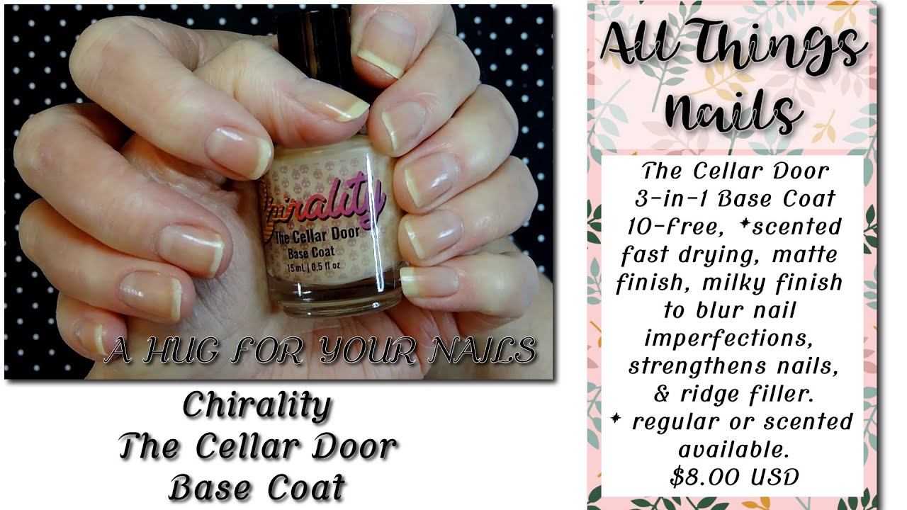 Chirality - The Cellar Door Base Coat. Trying something different!!