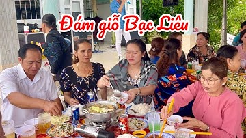 Đám giỗ bên vợ Bùi Trung Thành tại Bạc Liêu sui gia hợp mặt