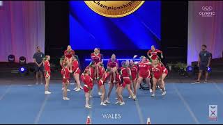 TEAM WALES ADAPTIVE ABILITIES UNIFIED MEDIAN - ICU WORLDS 2024 DAY 2