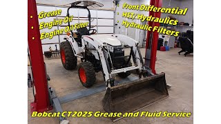 Bobcat CT 2025 Grease and Fluid Service